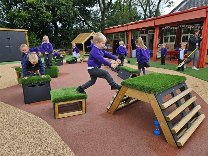 Active Play for Early Years Pupils at Burtonwood Community!  Main Image