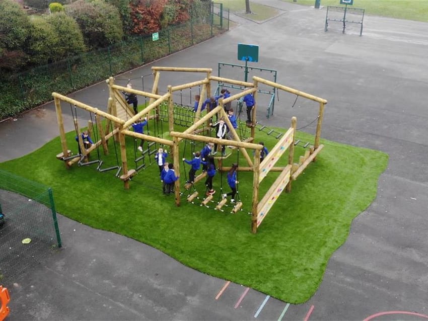 A Super Sunny Bank Primary School Playground Main Image