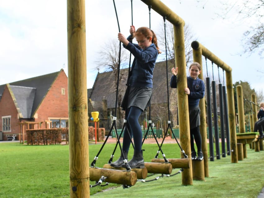 A Terrific Adventure Trim Trail for Smallwood CE Primary Academy! Main Image