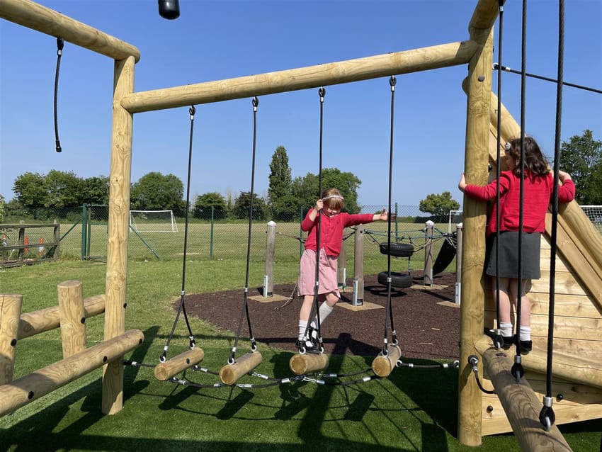 A Terrific Outdoor Climbing Frame for Trinity CEVC First School  Main Image