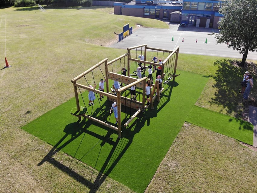 A Large Climbing Frame for St Wilfrid’s Catholic Primary School! Main Image