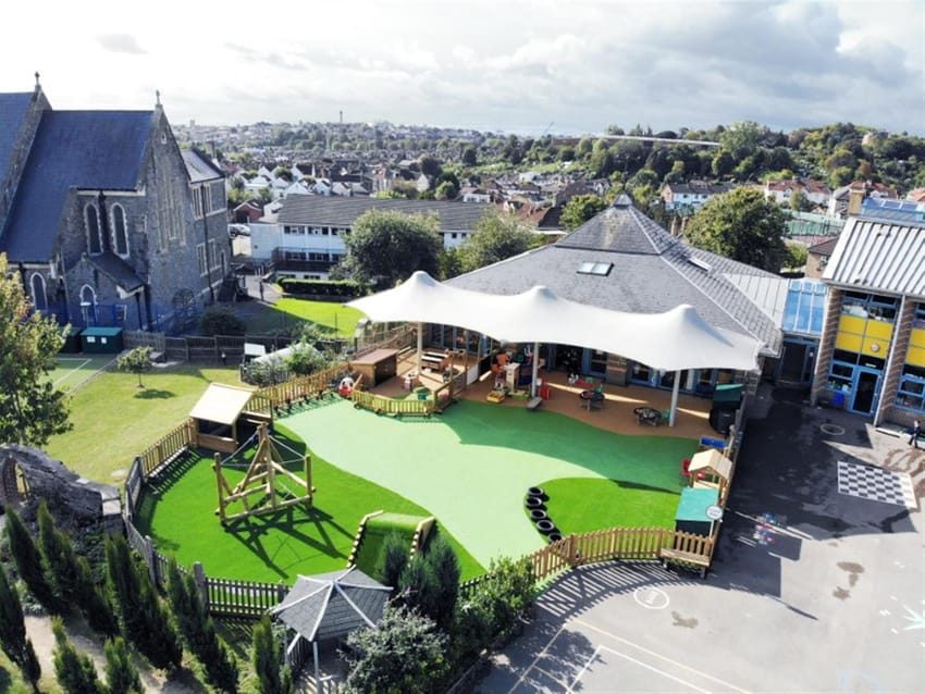 EYFS Playground Redesign At St Bonaventures School Main Image