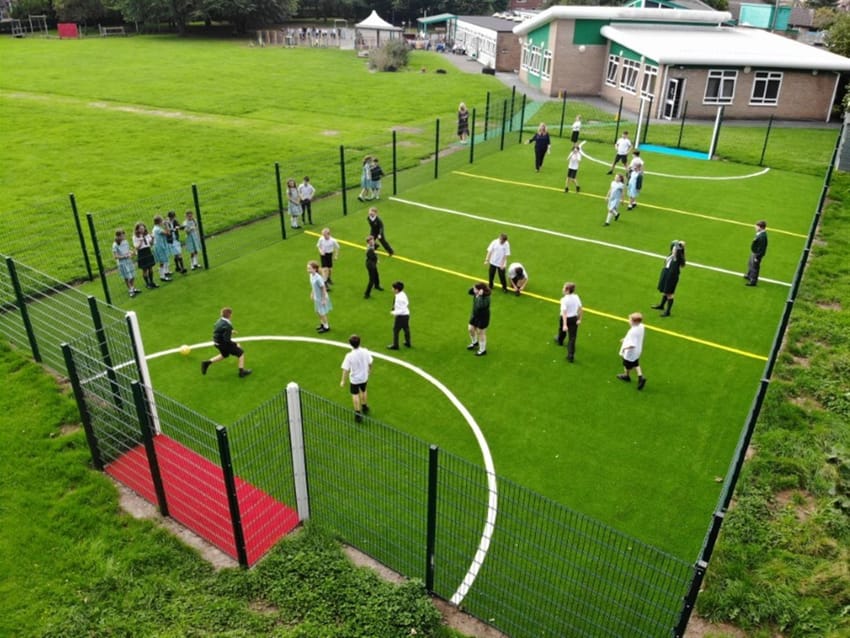 St Bede Primary School's MUGA Pitch Main Image