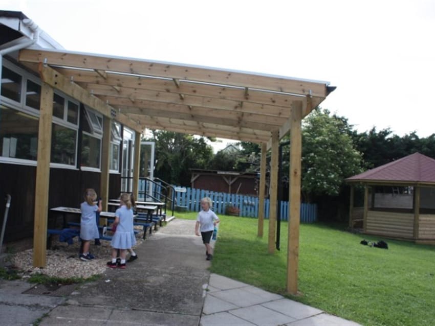 Abbotskerswell Primary School's Outdoor Learning Areas Main Image