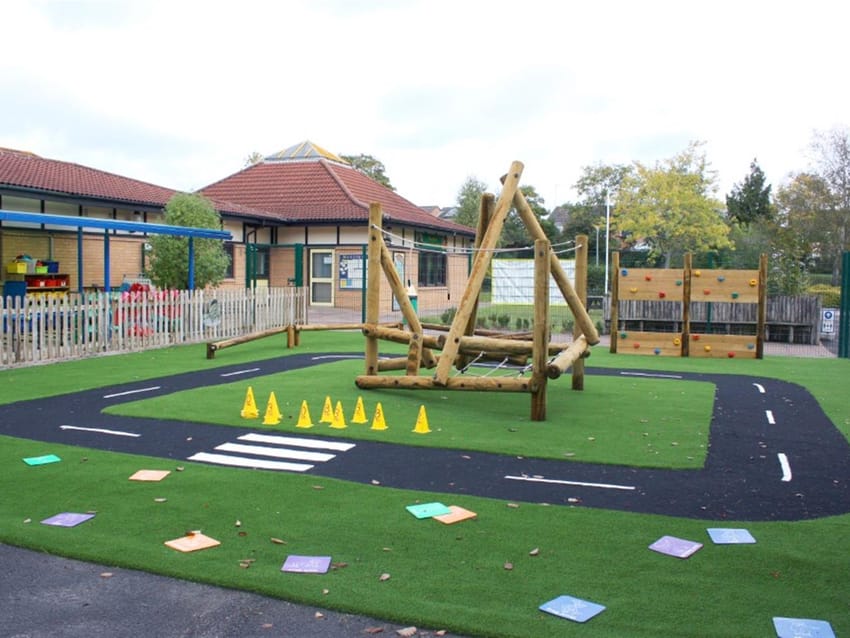 Ad Astra Infant School's EYFS Playground Design Main Image