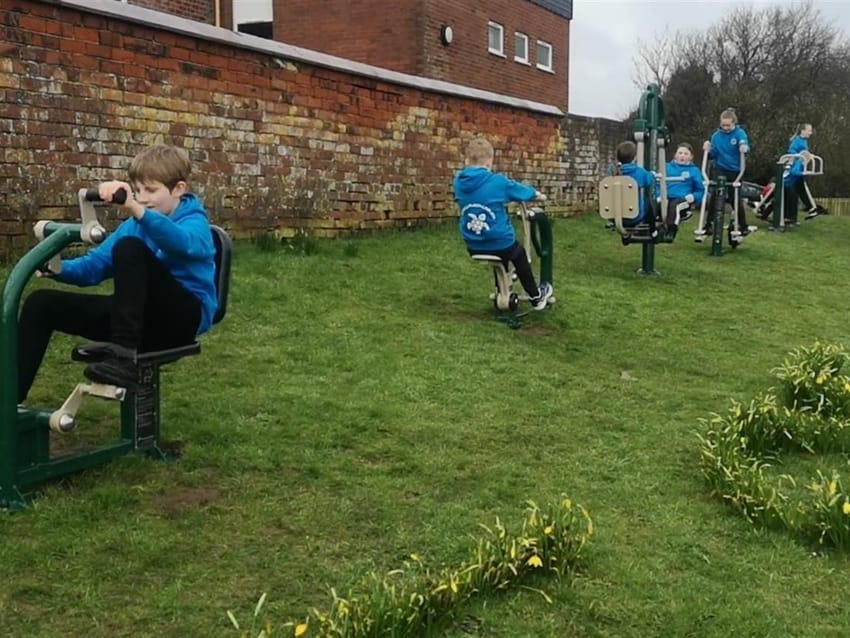 Preesall Fleetwood CE Primary School’s Outdoor Gym Main Image