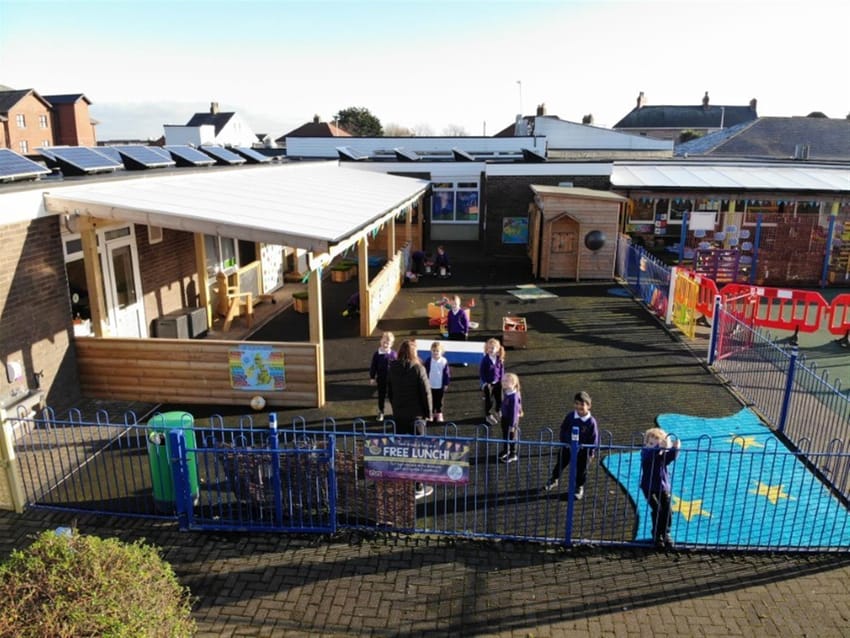 St Bernadette’s KS1 Outdoor Learning Environment Main Image