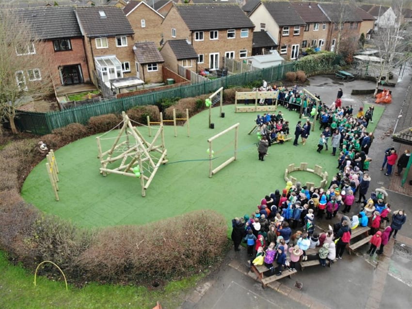 Bowsland Green Primary's Adventure Playground Main Image