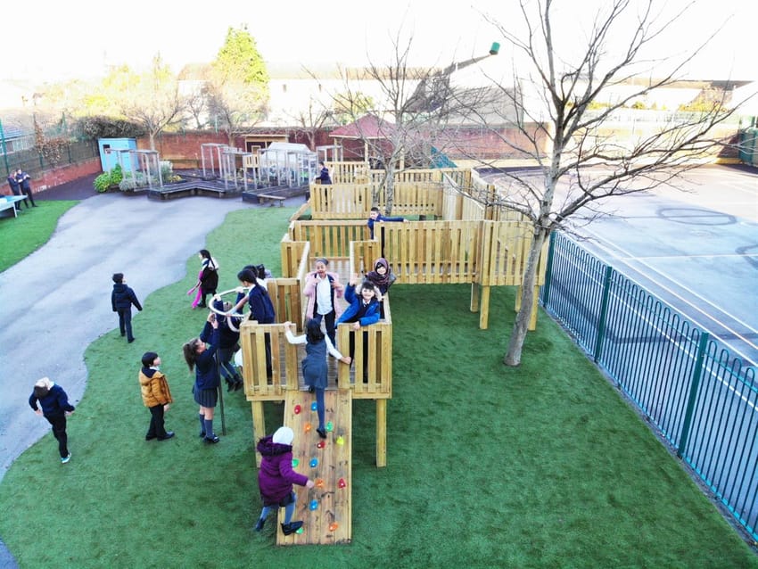 Smithdown Primary School’s Playground Treehouse Main Image