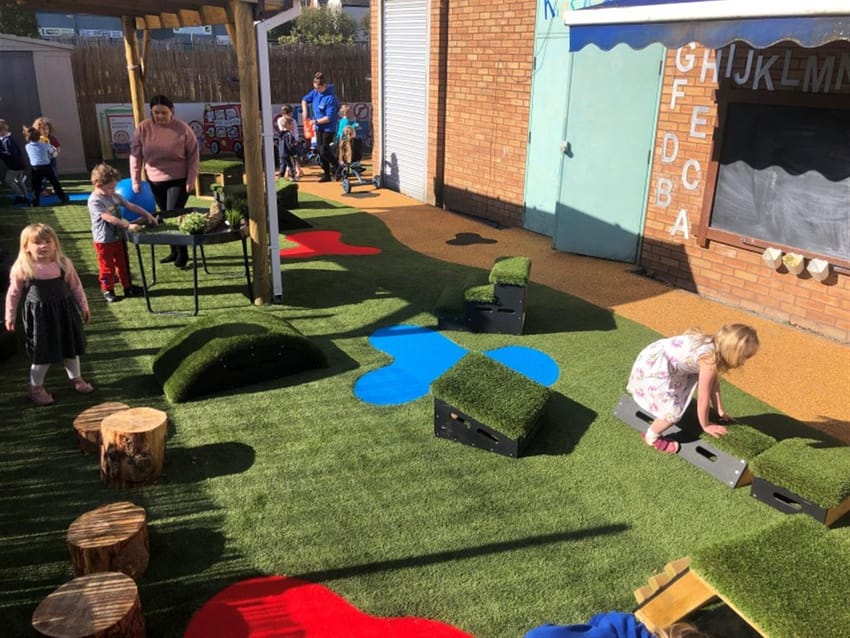 Dinnington Preschool’s Outdoor Play Space Main Image