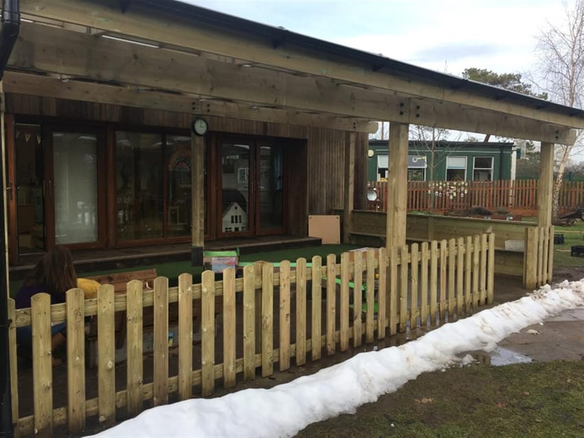 Barnack Pre School’s Timber Canopy Main Image