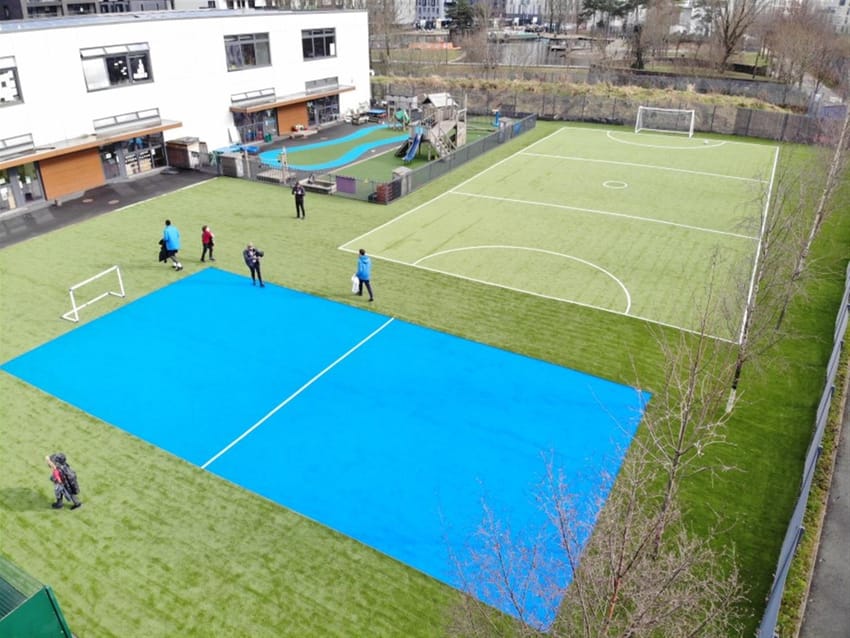 New Islington Free School's Outdoor Play Space Main Image