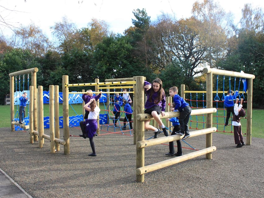 Valentine Primary's Apollo Climbing Frame Main Image