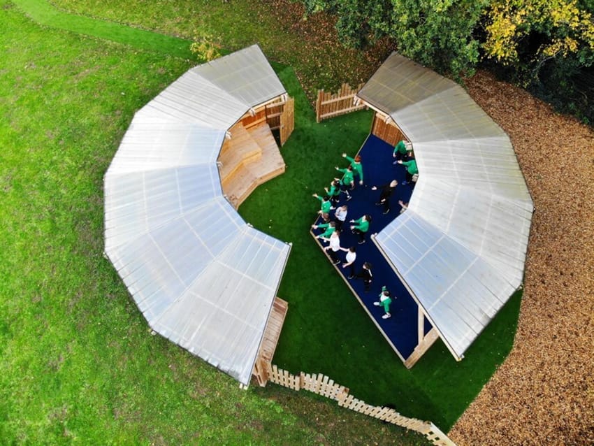 Ewloe Green School's Bespoke Performance Stage  Main Image