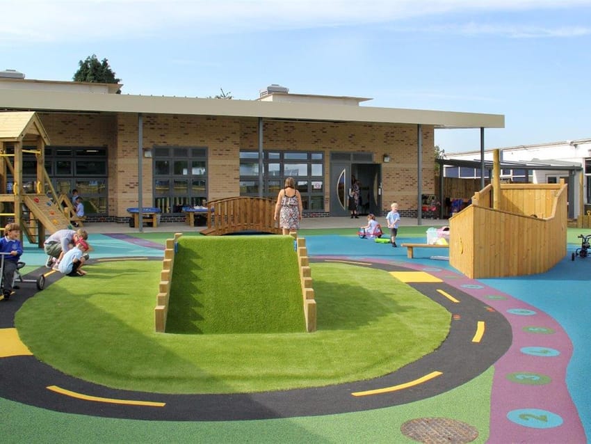 Forres Primary's EYFS Playground Development Main Image