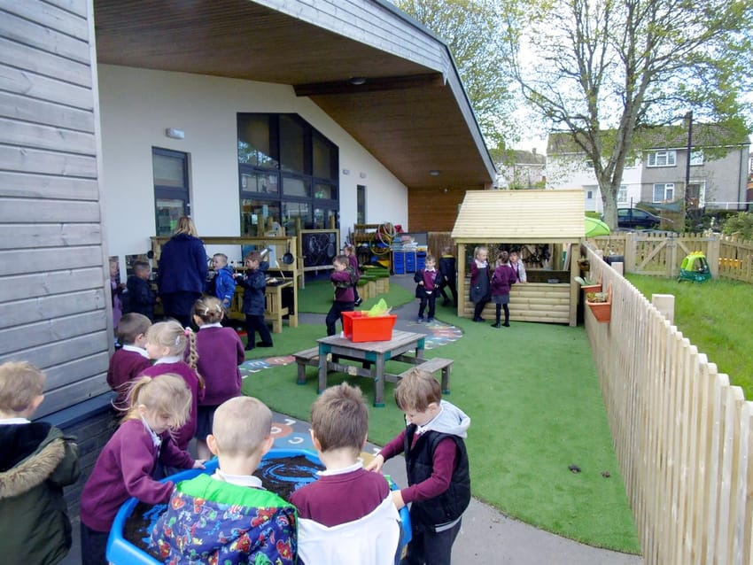 Knowle Primary School's EYFS Playground Main Image