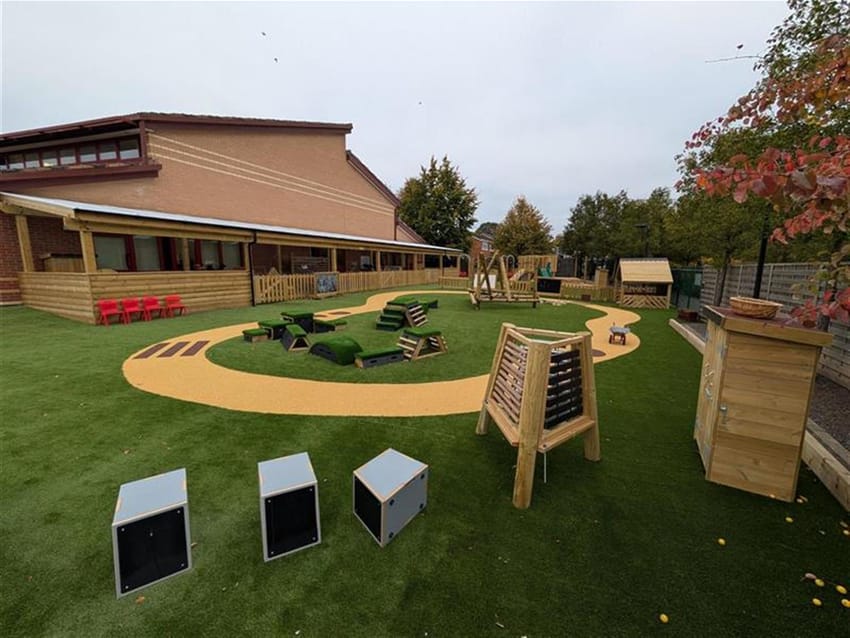 Woodloes Primary’s EYFS Outdoor Transformation! Main Image