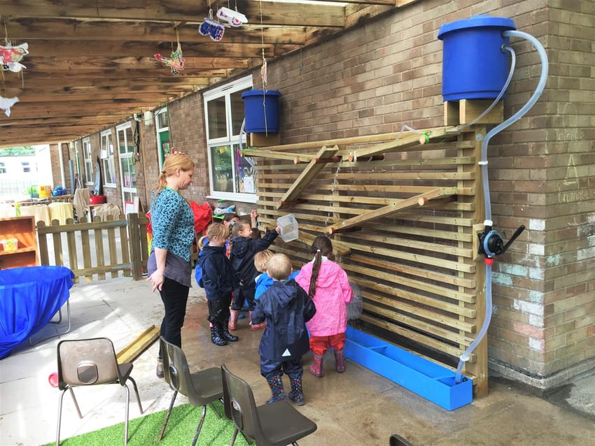 St Helen's - New Creative EYFS Playground Main Image