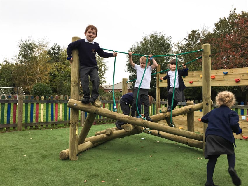 Fourfields Primary's EYFS Outdoor Play Equipment Main Image