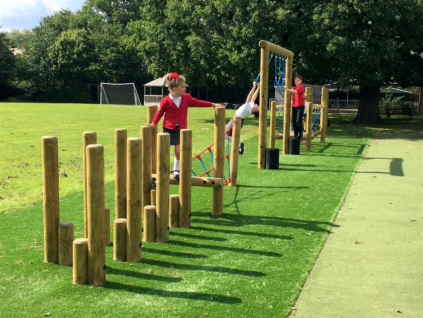 Homer First School's New Trim Trail Main Image