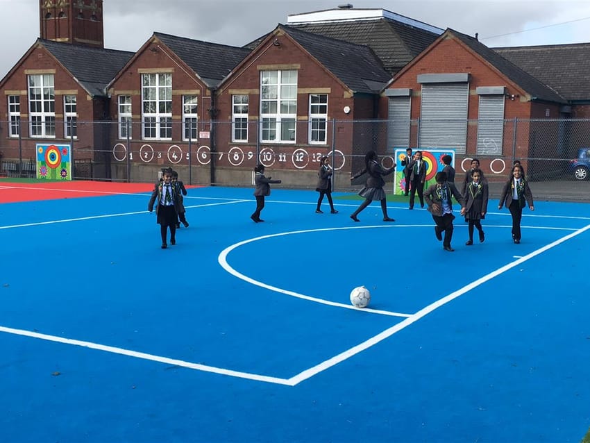 Werneth Primary School's MUGA Pitch Main Image