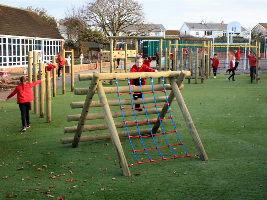 Ashton Vale Primary's Active Playground Zone Main Image