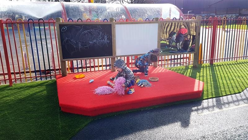 outdoor school stage