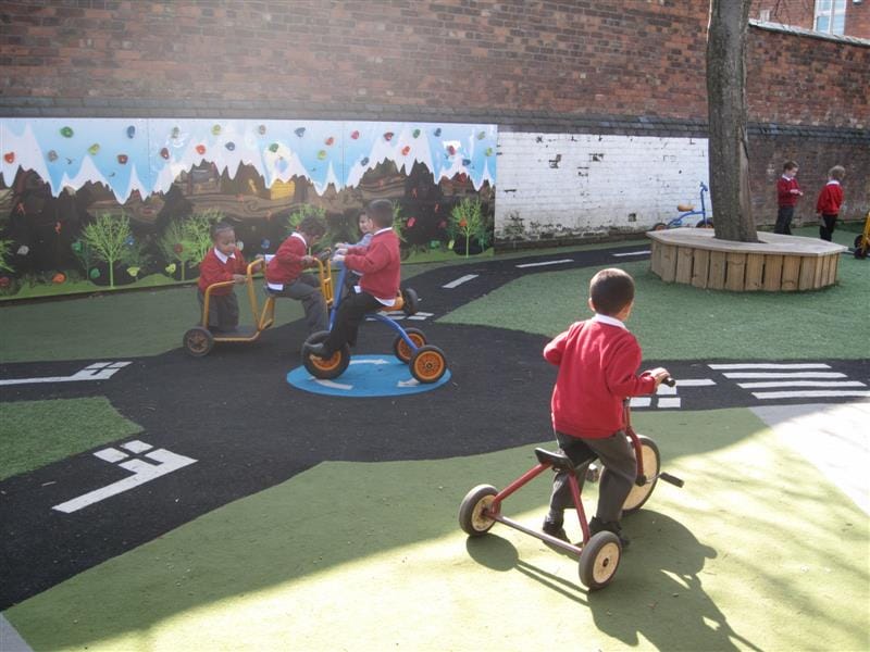 playground roadway