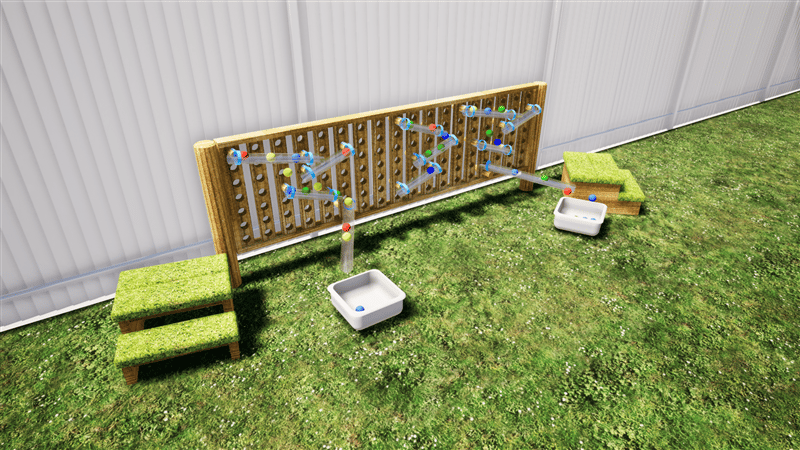 Outdoor Play Equipment For SEN: Ball Run