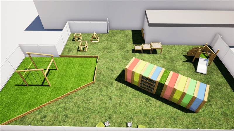 Outdoor Play Equipment For Children With SEN