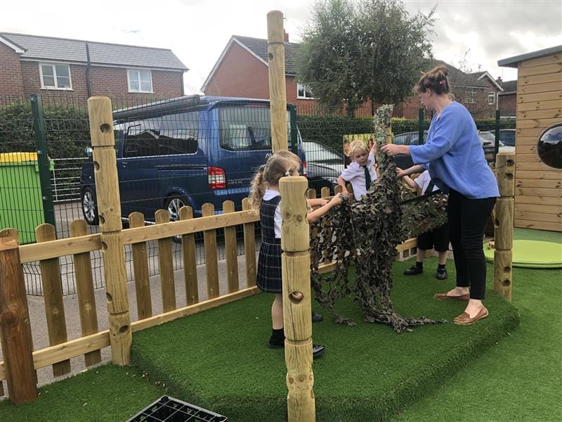 Den Making Play Equipment For Schools