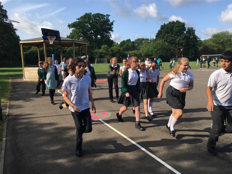 Daily Mile Tracks For Primary Schools