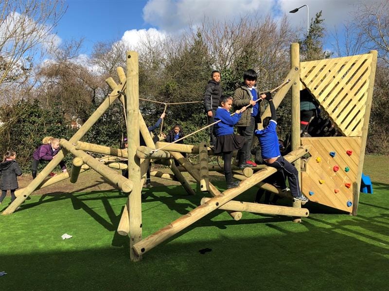 school climbing frame