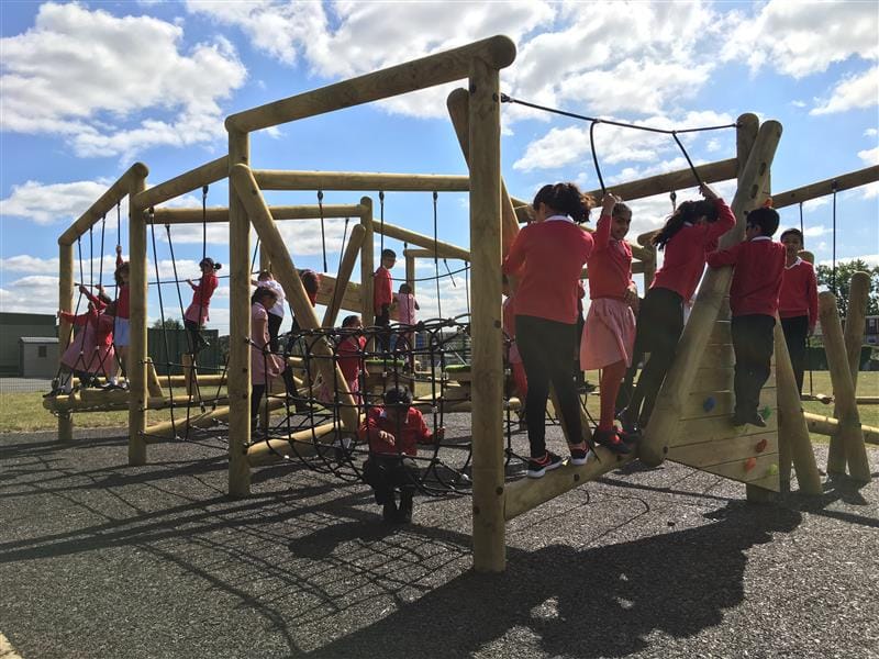 Climbing Frames For Primary Schools