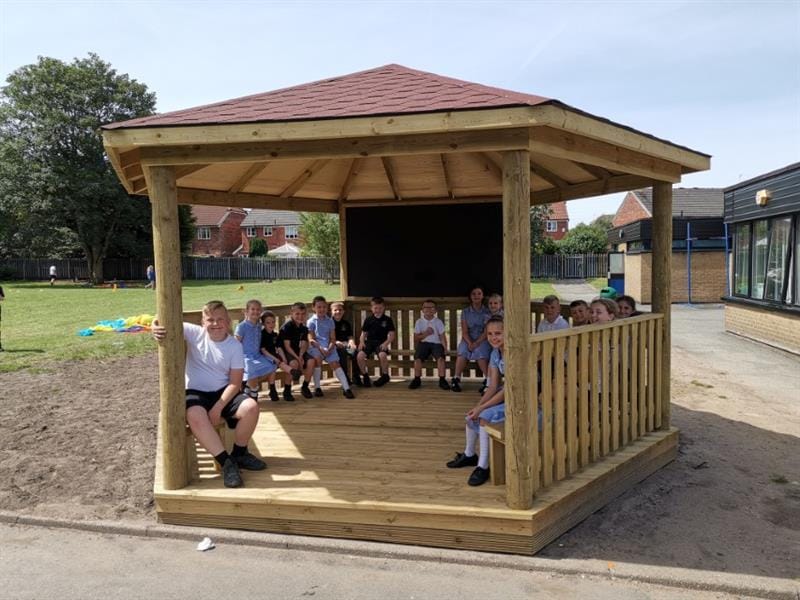 Canopies for school playgrounds