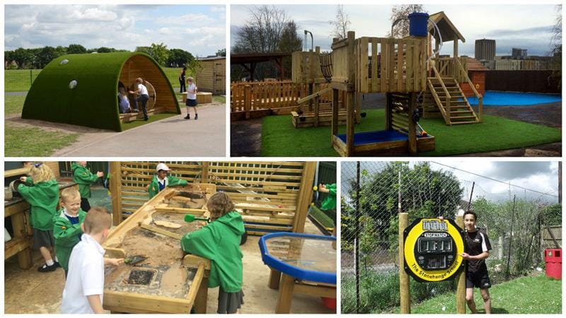 School Playground Equipment - Pentagon Play