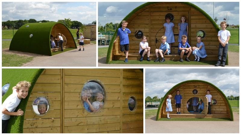 Hobbit Playhouse for School Playgrounds