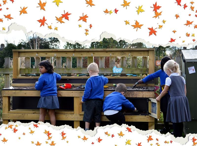 Mud Kitchen Pentagon Play