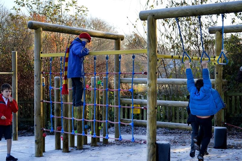 school playground active play equipment