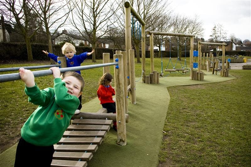 trim trail playground equipment