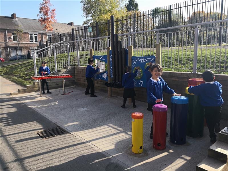 musical playground equipment