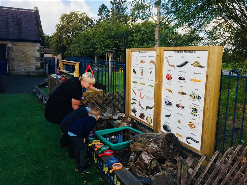 eyfs outdoor science lesson ideas