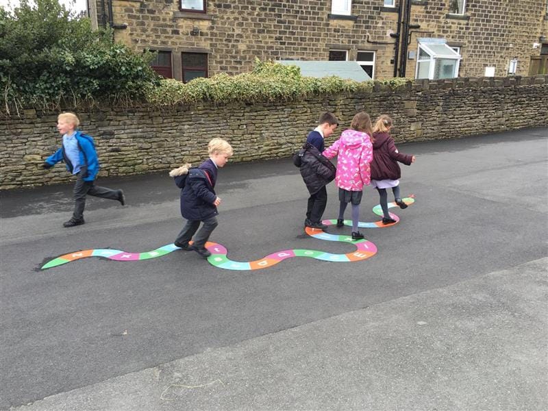 School playground markings