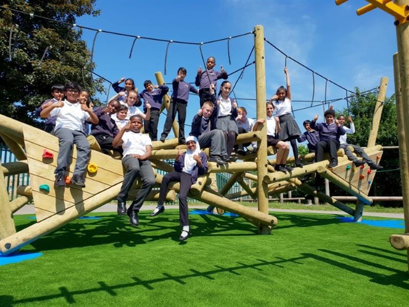 Climbing Frames For Key Stage 2 Children 