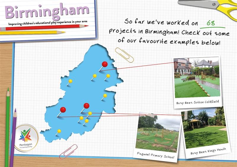 School Playground Equipment In Birmingham