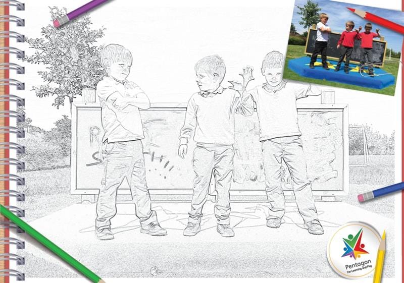 Mindfulness Colouring Pages By Pentagon Play