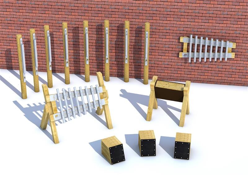 Pentagon Play's New Outdoor Musical Instruments