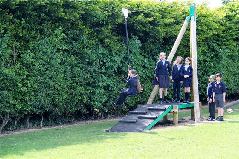 playground zip wire