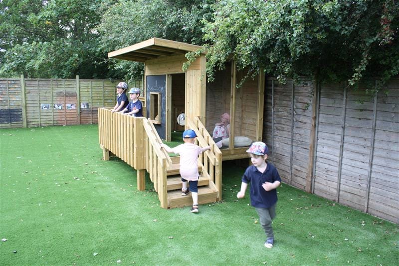Playhouses for nurseries and preschools