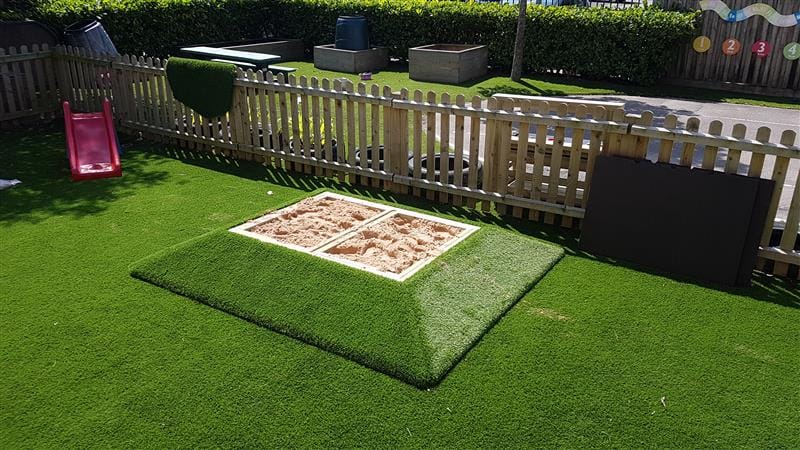 Ramped Sandpit for Nurseries